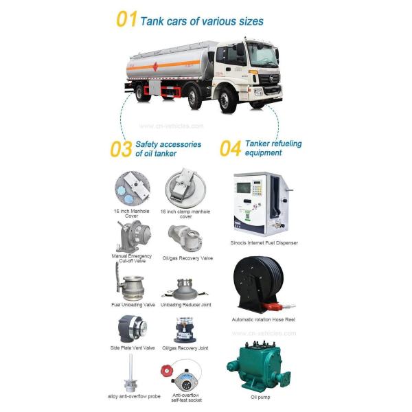 Dongfeng 17000liter Diesel Dispenser Fuel Bower Tanker Tank Delivery Truck