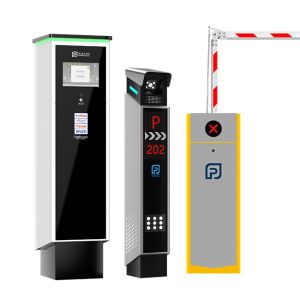 Freestanding Automatic Parking Ticket Machine For LPR System