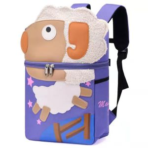 Polyester Kids School Backpack Bag 3d Mermaid Cartoon