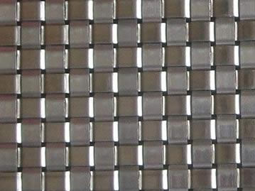 Flat Woven Stainless Steel Architectural Wire Mesh For Building Facade Decoration