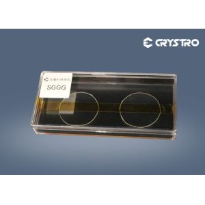 4inch Diameter 1mm SGGG Wafer Substituted Gadolinium Gallium Garnet