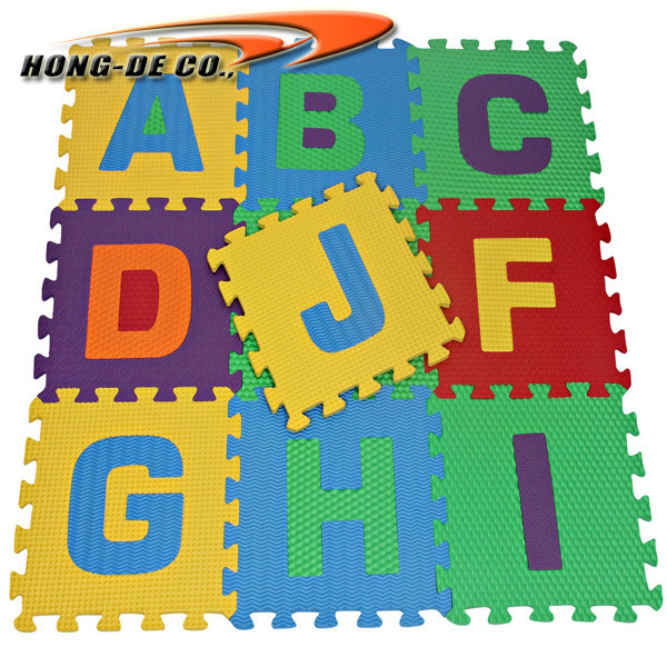 Quality Alphabet mat with ABC , 123 Non-Toxic, Eco-friendly Safe, soft, durable and easy to wipe for sale