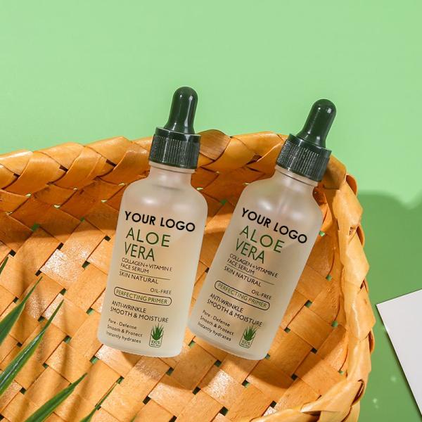 Aloe Vera Collagen Vitamin Face Serum Moisturize and Nourish the Skin Anti-wrinkles Firm Sooth and Repair Skin Facial Essence