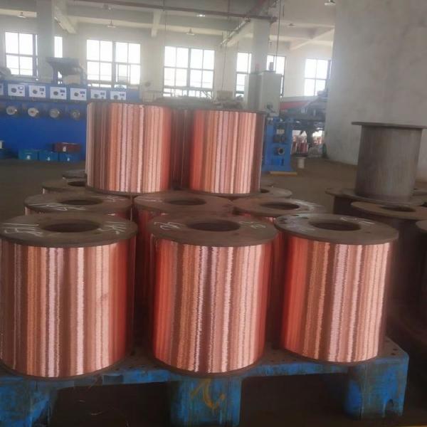 Copper Wire Roll Diameter 0.1 - 8.0mm Pure Copper For Electricity ASTM EN DIN GB Standard