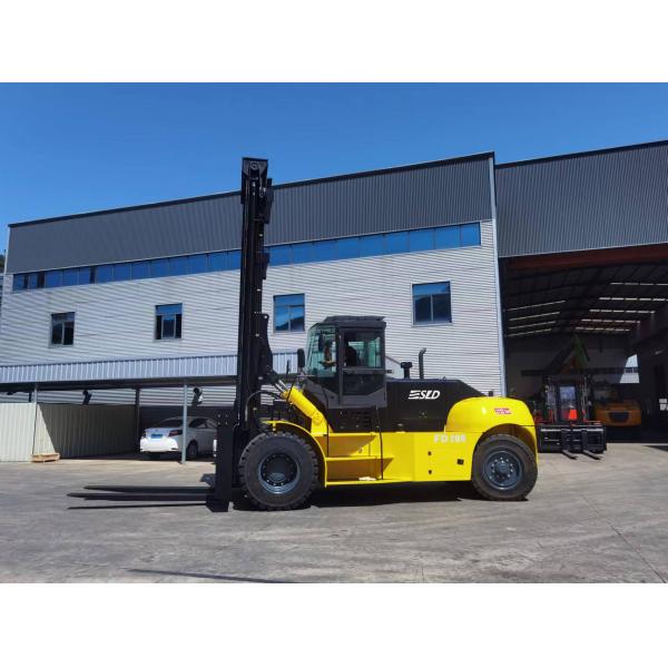 20 Tons Heavy Lift Forklift With Lifting Height 8m Customized Mast