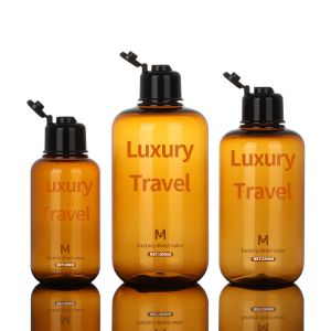 PET Eco Friendly Plastic Screw Top Bottles 300ml Round Macallan