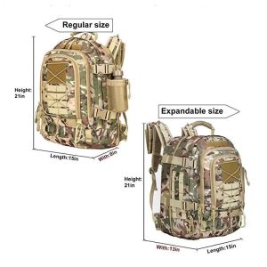 Military Tactical Assault Backpack 3-Day Expandable Backpack Extreme Water