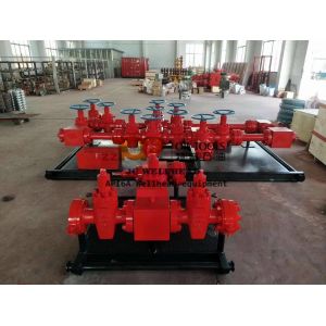 Skid Mounted Choke Manifold API 16C Wellhead Manifold