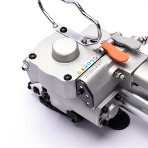 PET PP Plastic Belt Pneumatic Strapping Tool Friction Welding Baler 3500N