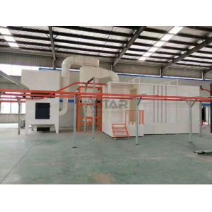 Big Cyclone Recovery Electrostatic Powder Coating Line