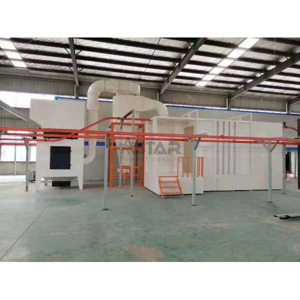 Buy Big Cyclone Recovery Electrostatic Powder Coating Line at wholesale prices