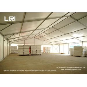 Tear Resistant 20X50m Warehouse Storage Tent With PVC Fabric