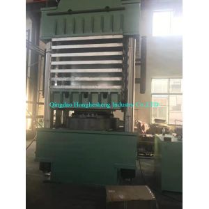 EVA Yoga Mat Foaming Press Machine Hydraulic Rubber Hot Vulcanizing Press