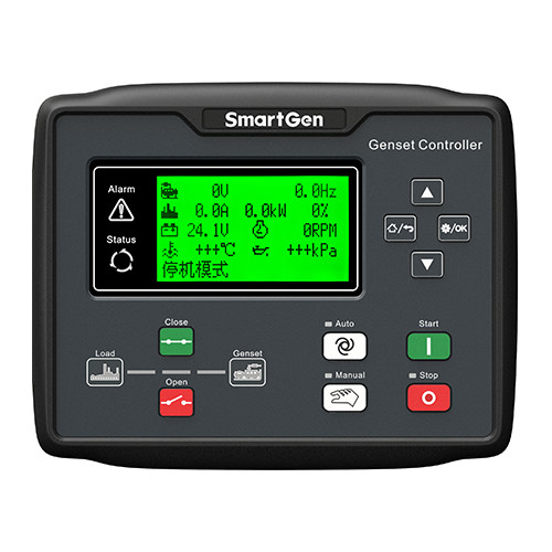 Buy High Quality Diesel Engine Automatic Electric Genset Control Panel Manufacturers SmartGen HGM6120N Generator Controller at wholesale prices