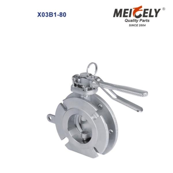 Sanbitary Aseptic Sampling Valve Flange Widdop Butterfly Valve For Water Tank Truck