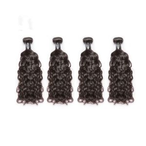 3.5OZ Water Wave Virgin Hair / 100% Indian Remy Human Hair Extensions