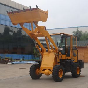 Multifunction Small Wheel Loader Machine 42Kw Diesel With Isuzu Axle