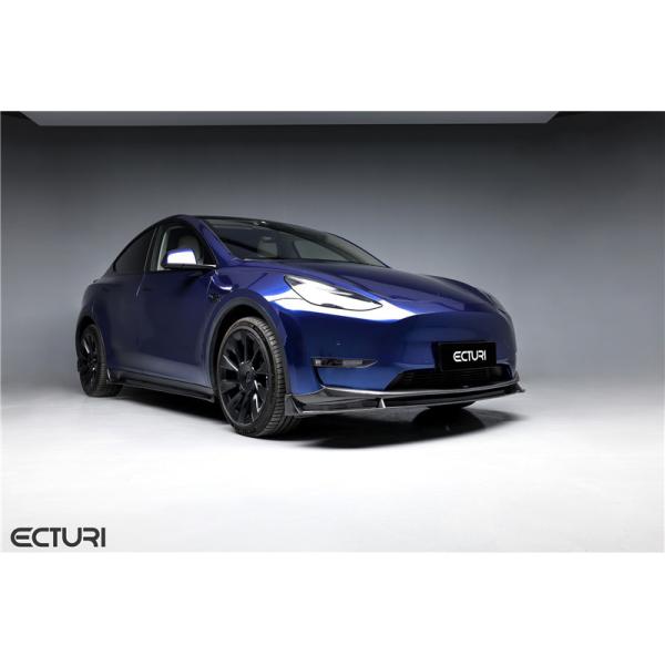Auto Parts Carbon Fiber Body Kit for Tesla MODEL Y MODEL Y Upgraded Ecturi Style Front Shovel Diffuser Spoiler Body Kit