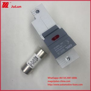 China PV Fuse  holder 63A 1000VDC22*58mm  6 KV  Solar for DIN Rail Installation Conforms to IEC on sale
