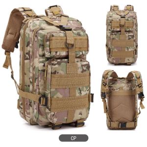 Oxford Fabric Tactical Camouflage Backpack Waterproof for Camping