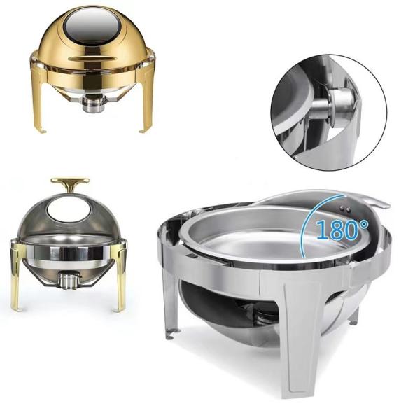 Stainless Steel Hotel Catering Warm Pot Steel Buffet Set Equipment Food Warmer