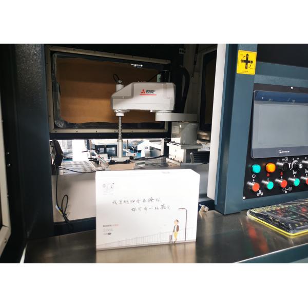 Buy Rigid Box Paper Gluing Machine H2112mm Box Pasting Machine For Cell Phone at wholesale prices