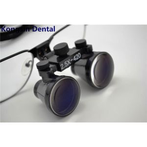 2.5 Times Dental Magnifying Loupes , Medical Optical Surgical Binocular Loupes