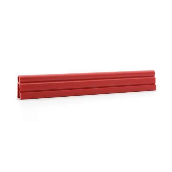 Buy Red Extrusion Rigid PVC Extrusion Profiles Strips at wholesale prices