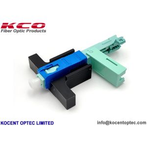 Quality Pre-Polished SC UPC Fast Connector with 60mm Length and Tensile Strength &gt;60N for 3mm and 2mm Cables for sale