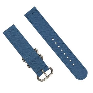 Zulu Canvas Strap Watch Band , 22mm Unisex Watch Wrist Strap