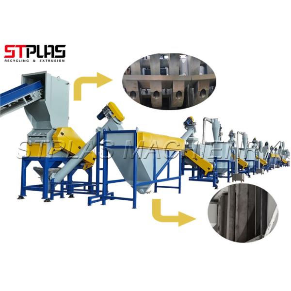 Buy Auto Plastic PET Bottle Recycling Machine / Precious Floating Washing Machine at wholesale prices