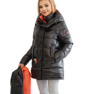 FODARLLOY Long clothes winter bright face loose warm women's cotton padded jacket coat
