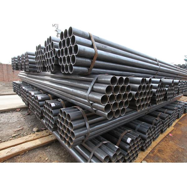 Buy Cold Rolled Welded Line Pipe , Q195 / Q235 Underground 4 Inch Black Steel Pipe at wholesale prices
