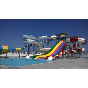 Water Park Adults Playground Children Rides Swim Pool Slide