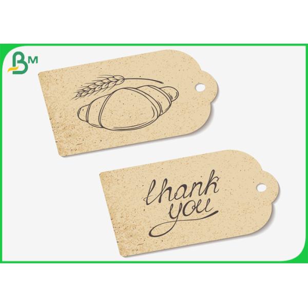 Moisture Proof 0.55mm Washable Kraft Paper For Fashion Handybag 150cm * 100m