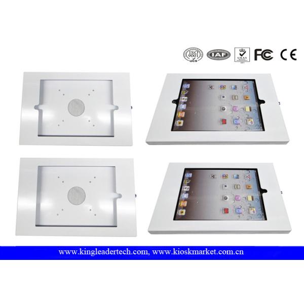 Buy Vandal Proof Metal Ipad Kiosk Enclosure With VESA Mounting Holes at wholesale prices