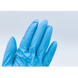 China Hospital Medical Nitrile Disposable Powder Free Glove Safety Gloves on sale