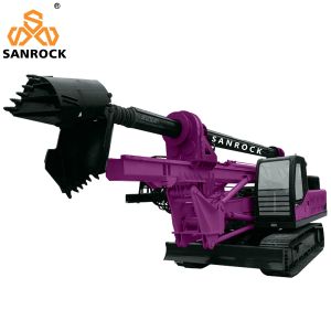 Crawler Rotary Drilling Rig Machine Hydraulic Auger Borehole For Sale