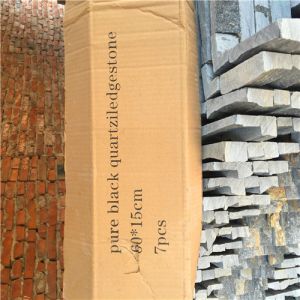 Pink And White Color Quartzite Stone Veneer , Natural Thin Stone Veneer Panels