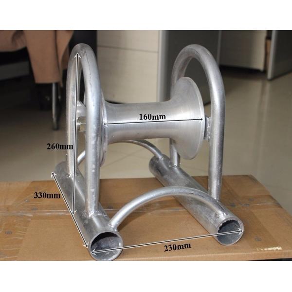 Straight Line Electrical Cable Pulling Rollers With Aluminum Wheel