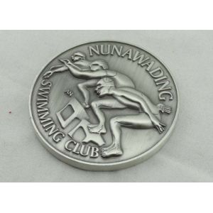 Silver Personalized Souvenir Coins Zinc Alloy