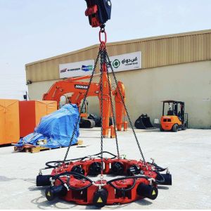 Low Noise Low Vibration Hydraulic Round Pile Breaker Construction Machinery