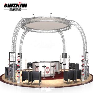 Lighting Bolt Truss Frame Structure Exhibition Truss