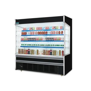 Supermarket Air Multideck Open Chiller Commercial Vegetable And Fruit Display