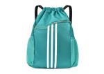 Lightweight Polyester Sport Drawstring Backpack Portable Multi Function