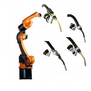 Robotic Welding Equipment Kuka Arc Welding Robot Welding Torch Cleaning Station