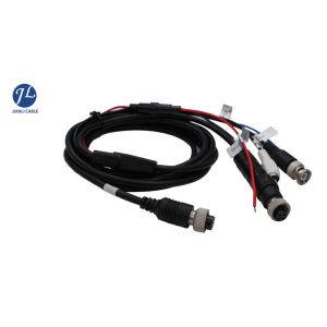 6 Pin Gx12 Male To Female Video Power Cable For Rear View Backup Camera System