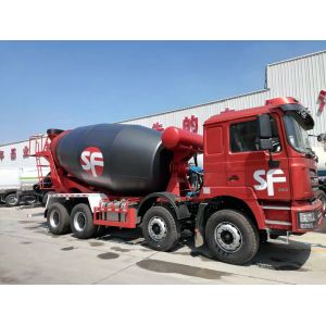 HOWO 8×4 Concrete Mixer Truck with 12m³ Capacity and Heavy-Duty Chassis for