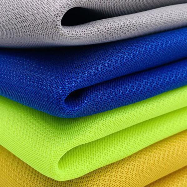 320GSM Lightweight 3D Mesh Fabric Breathable Polyester Air Mesh Fabric 58IN