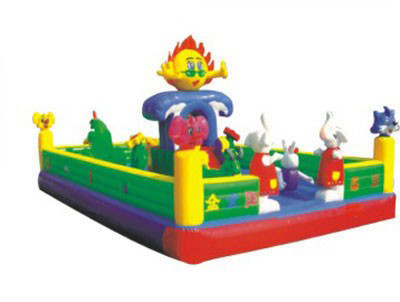 Buy 18oz Inflatable Amusement Park Jumping Castle Bouncer Ground Games at wholesale prices